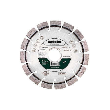 Metabo DIAMOND CUTTING WHEEL 5in X 080 X 78 628559000